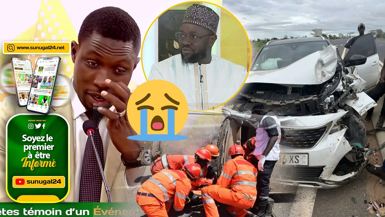 Urgent: Grave accident _ Oustaz Mbacké Sylla victime sur l’autoroute à péage