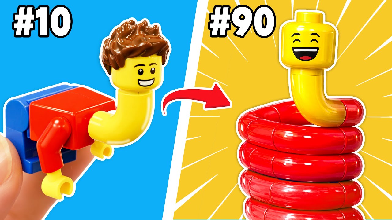 I Hack Top 10 Weirdest LEGO Minifigures... | BEAR Bricks