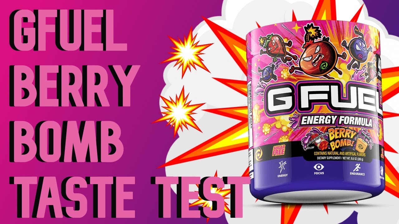 Berry Bomb GFuel Taste Test!