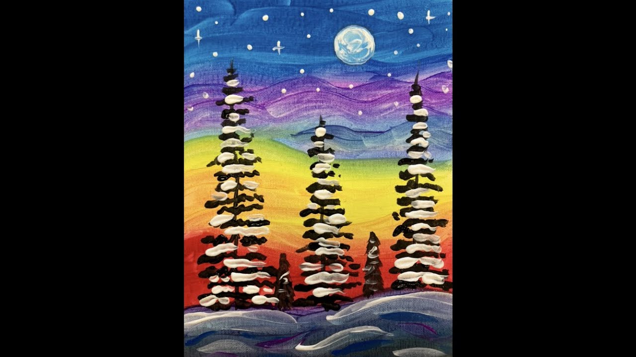 Family Art Lab at Home: Winter 2025 Paint Along