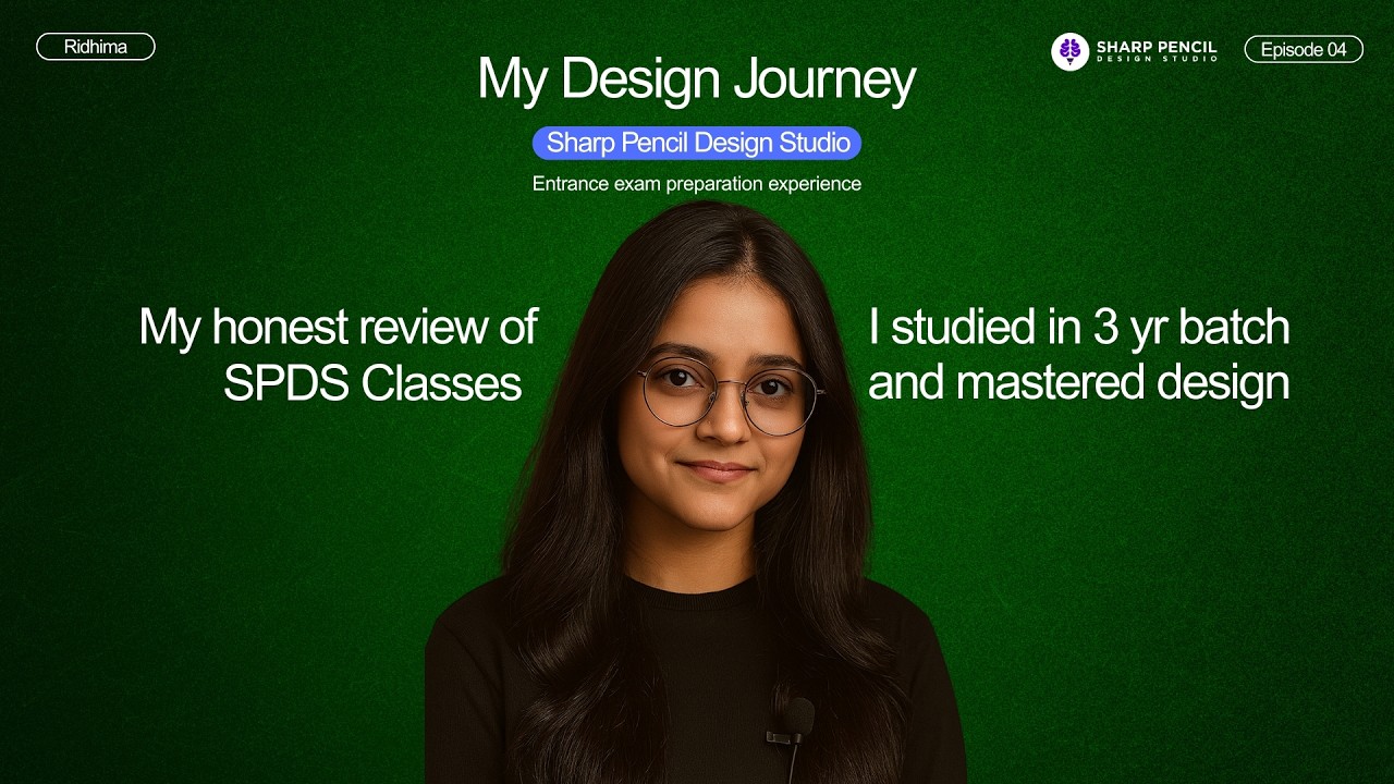 SPDS Student Review | RIDHIMA 3 YEAR PREP course | NIFT | NID | UCEED