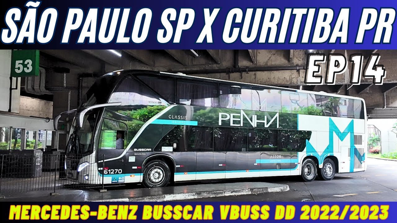 Viagem de São Paulo SP x Curitiba PR - Brasil ep14