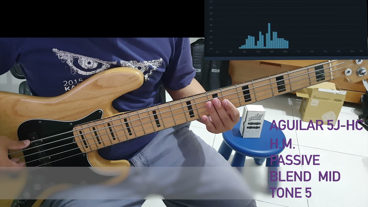 Aguilar AG 5J-HC  VS  Original (Fender Deluex Jazz Bass)