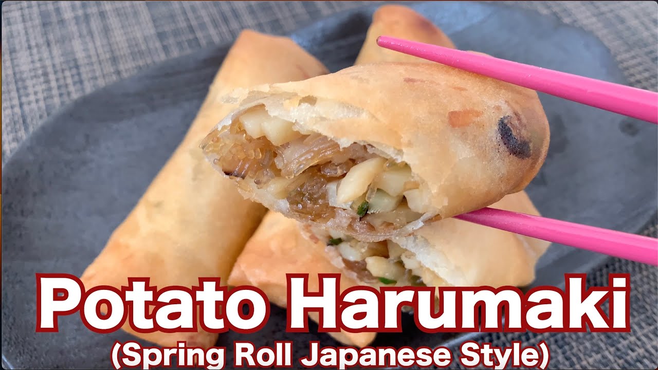 【Very Crispy and Tasty !! Japanese Style Spring Roll recipe】How to make 
