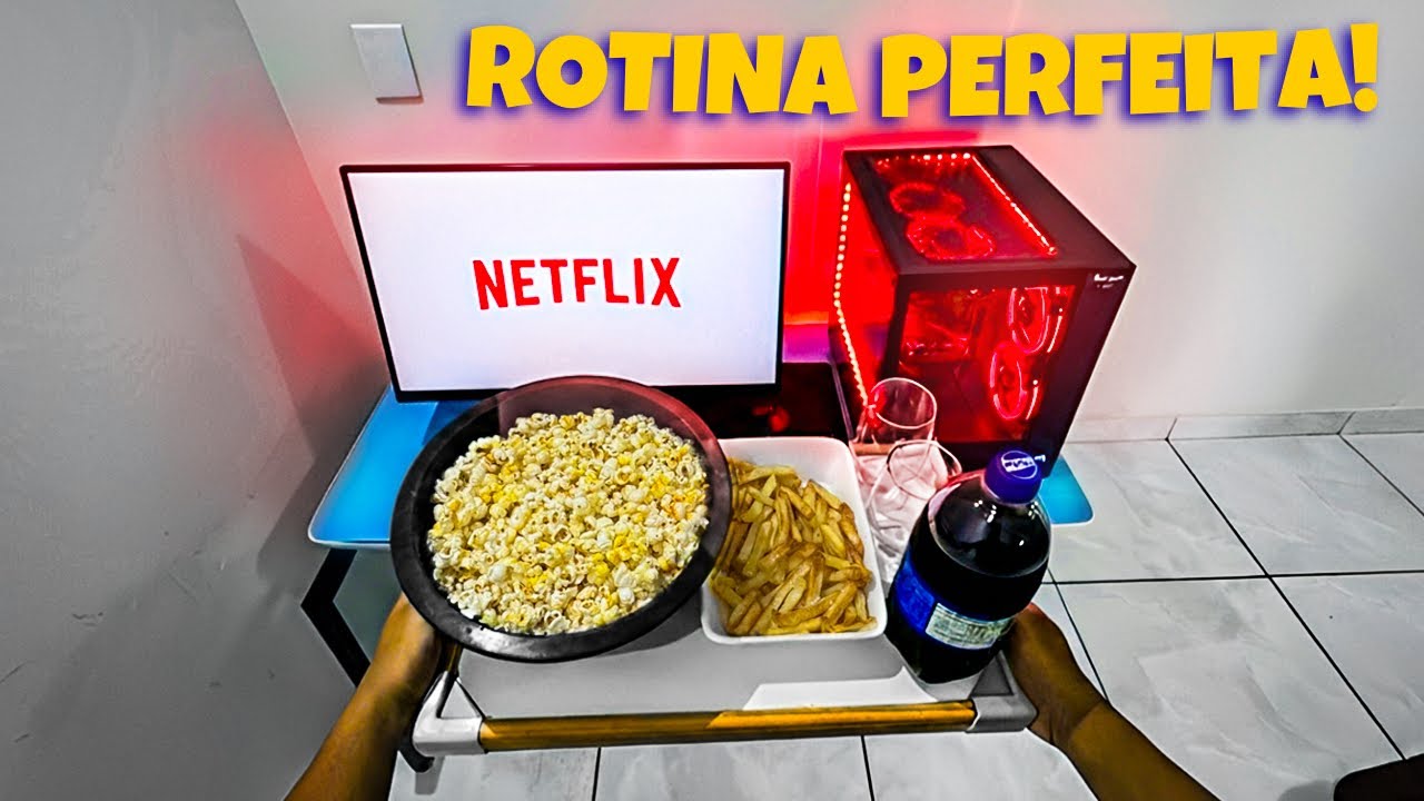 Um Dia Perfeito na Vida de Um Gamer CLT (Minha Folga)