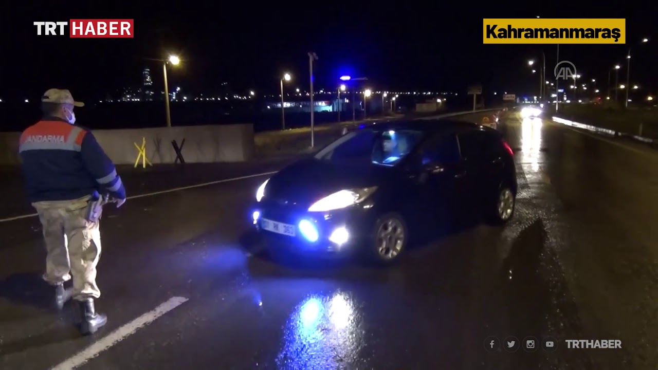 31 ilde araç giriş çıkış yasağı başladı