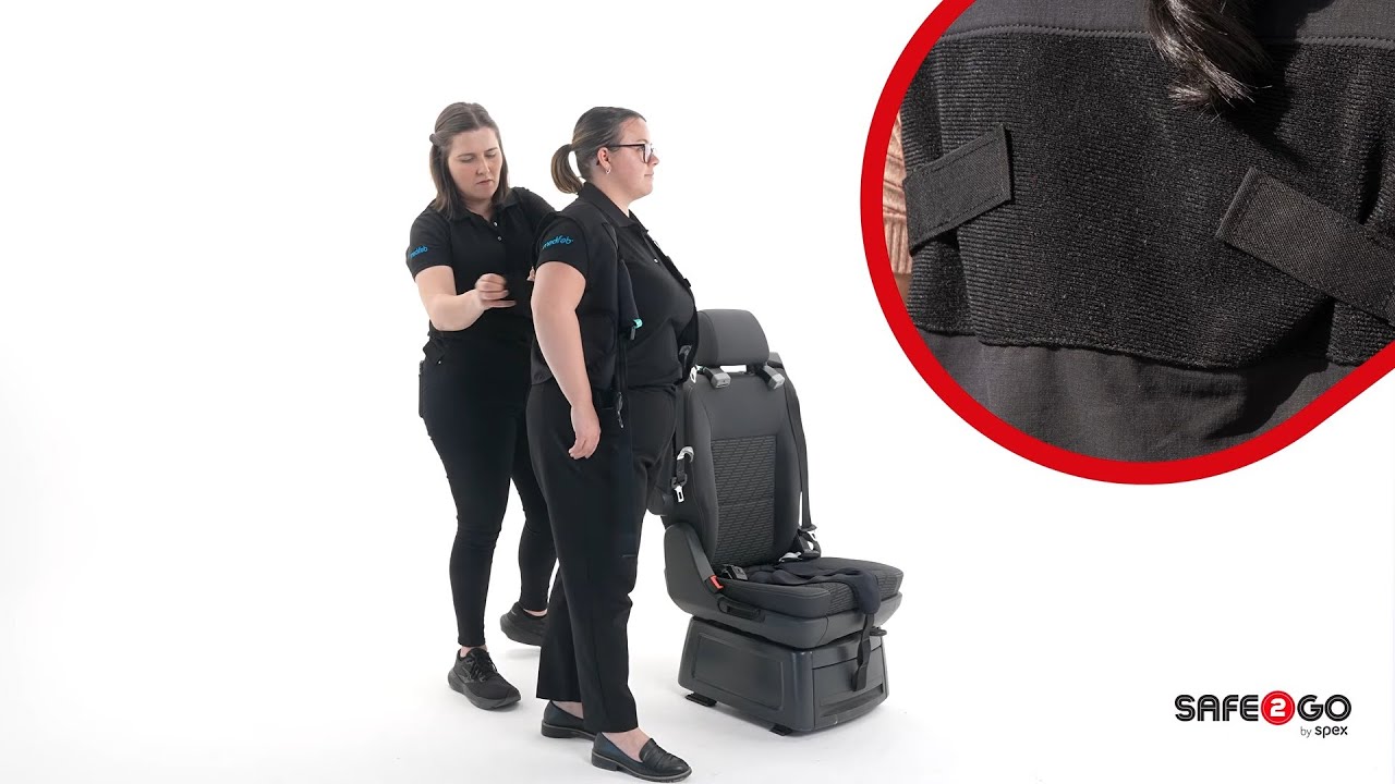 Spex Safe2Go: Fitting the Harness Outside the Vehicle