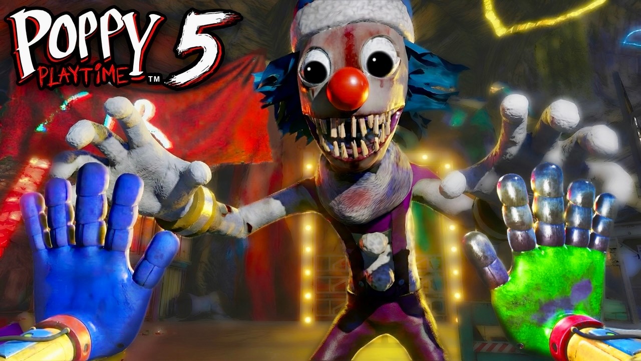 ENCONTRÉ EL CIRCO DE POPPY PLAYTIME 5 (FANGAME)