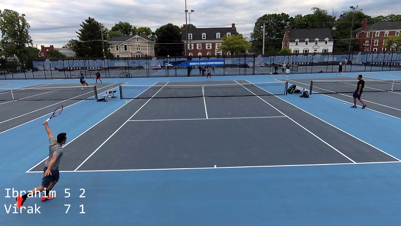 Tennis Northeast 4.0 Spring League - Ibrahim VS Virak #2 - Tennis League Network