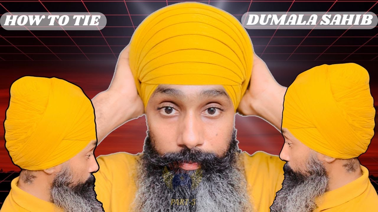 How to tie Dumala Sahib (Pechan wala)