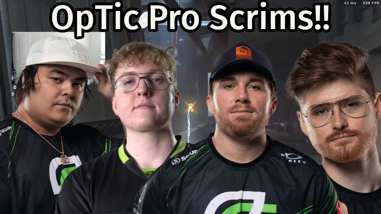 OpTic Are Locked In During Stronghold Pro Scrims!!