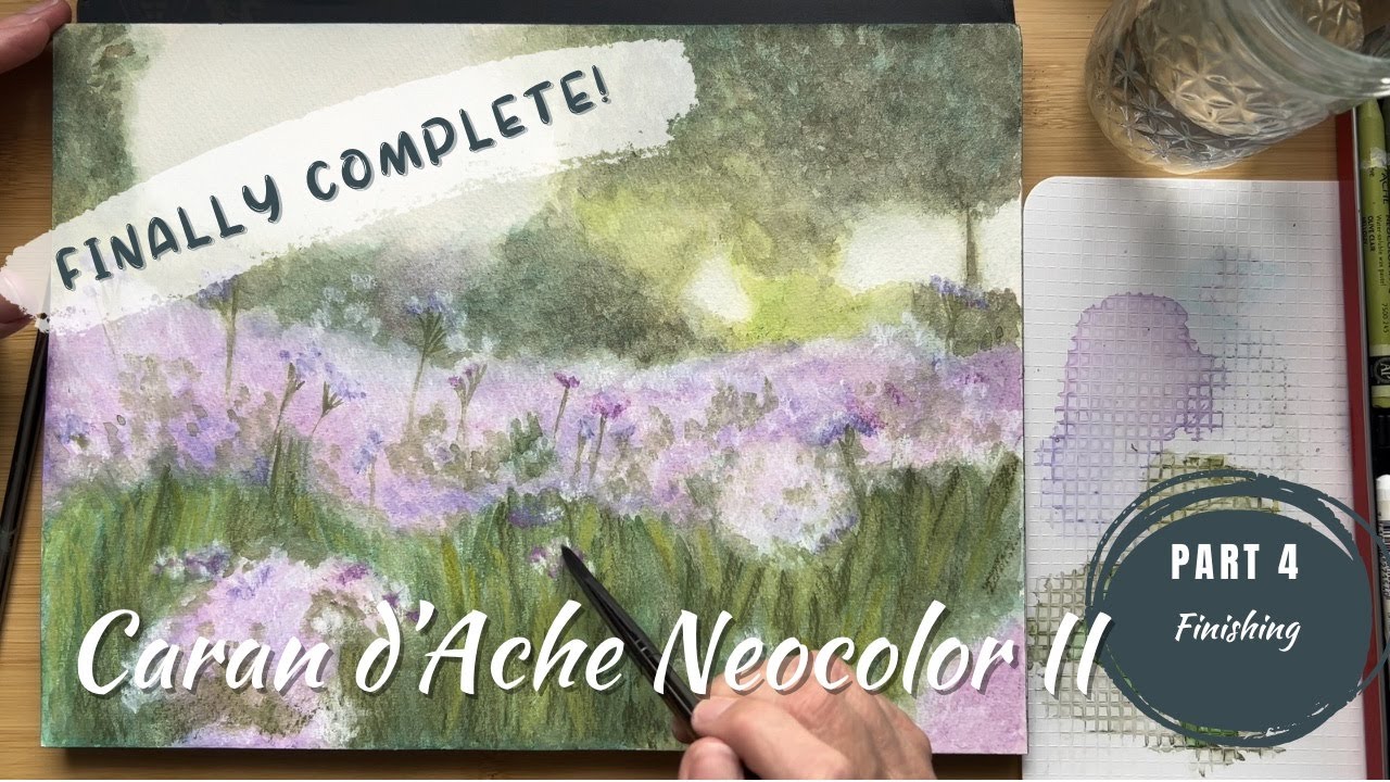Loose Painting with Caran d’Ache Neocolor II | Part 4