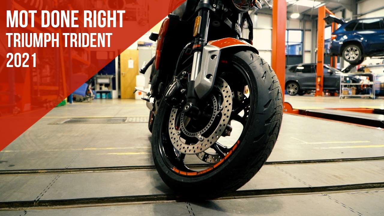 Triumph Trident 2021 Motorcycle MOT Test | Full Inspection