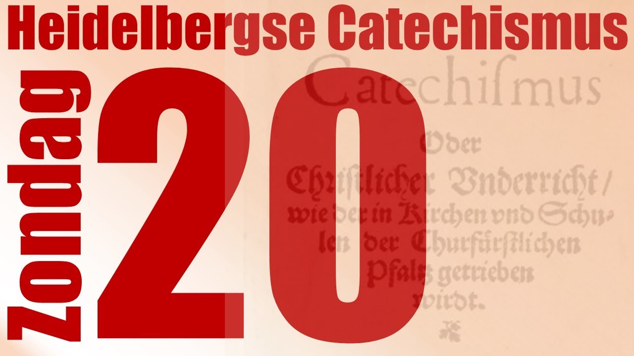 Ds. W.A. Zondag | Heidelbergse Catechismus Zondag 20 | De Heilige Geest trekt naar de Gekruisigde |