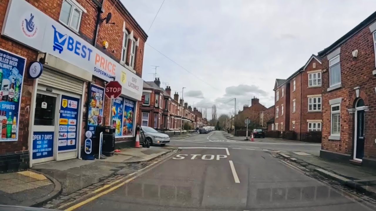 Driving: Valley Park to Morrisons, Crewe