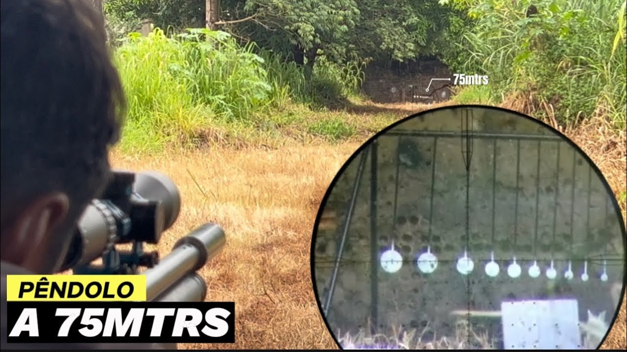 Disparos Pendolo a 75mtrs URAGAM 2 e P35