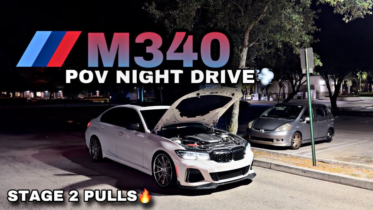 LATE NIGHT DRIVE IN A 650HP BMW M340I XDRIVE POV DRIVE‼️💨