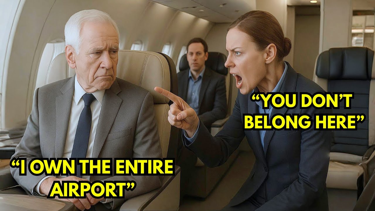 Flight Attendant Disrespects Passengers — Then He Makes One Call,10 Minutes Later, Airline Collapses