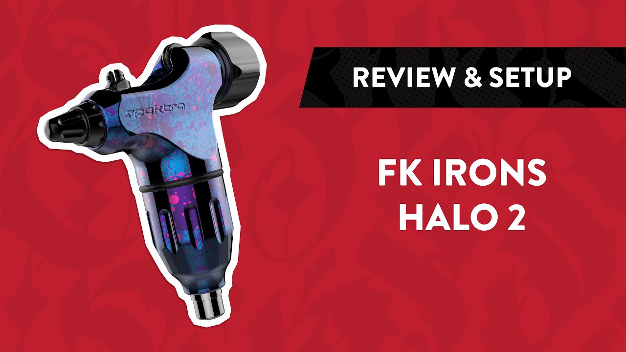 FK Irons Spektra Halo 2 Crossover Tattoo Machine | Review, Setup & Unboxing