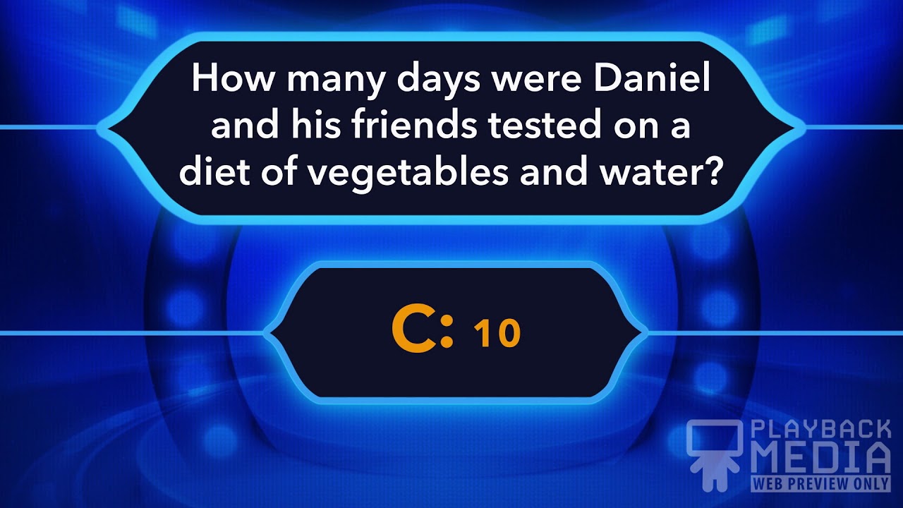 Food in the Bible Trivia Game for Kids