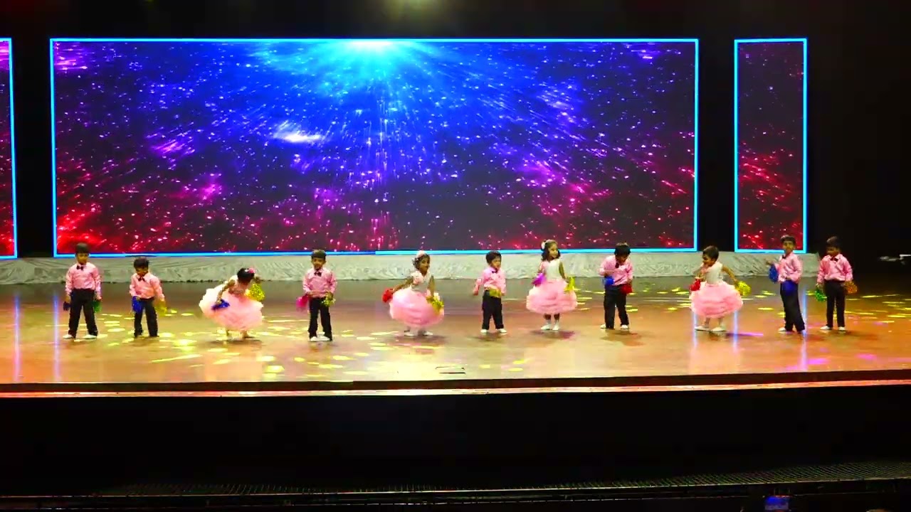 Nursery - Tukur Tukur Song | Ammenpur Branch | Dance Performance | 2024-25 Annual Day of OAKTREE