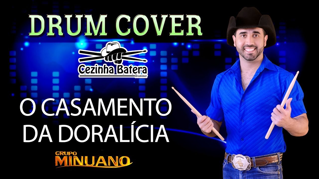 Drum Cover | O Casamento da Doralícia - Grupo Minuano AO VIVO | Cezinha Batera
