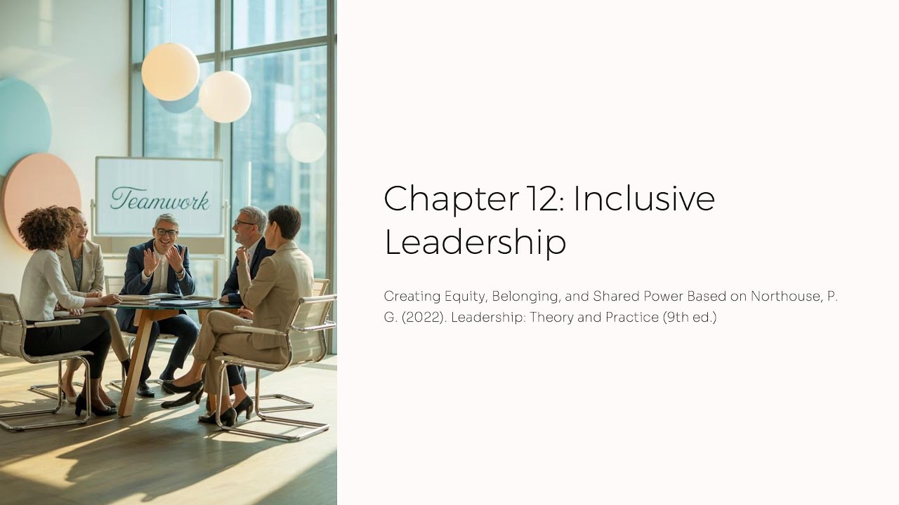 Inclusive Leadership Explained #inclusiveleadership  #LeadershipAndEquity #northouseleadership