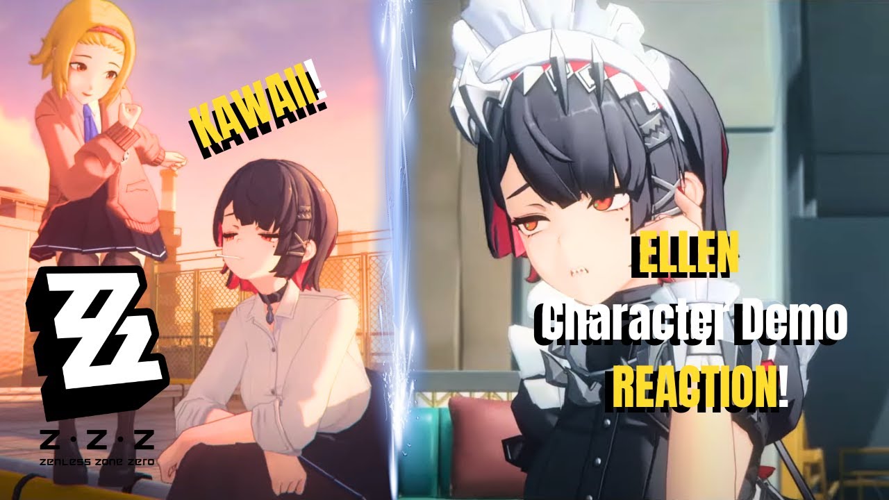 THIS WAS SO DAMN CUTE! ELLEN Character Demo REACTION! | Zenless Zone Zero