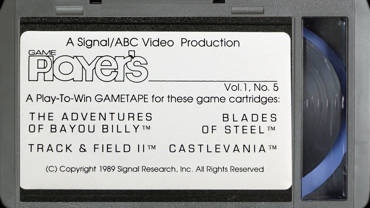Game Players Game Tape Vol. 1, No. 5 