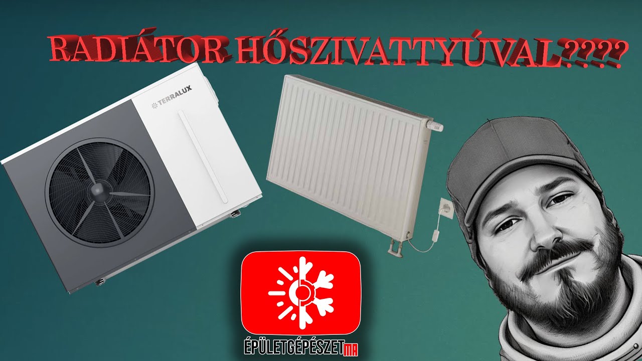 Hőszivattyúzni radiátorral....Vogel&Noot Ulow E és E2 #épületgépészet #Karsai József