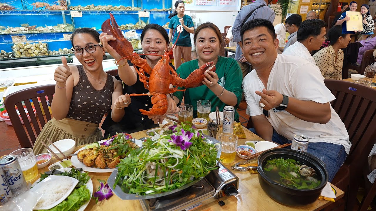 Khám phá Bờ biển Côn Đảo Tuyệt Đẹp ăn Hải sản tươi sống cùng A Hải Sapa TV Thái Nhà Biển