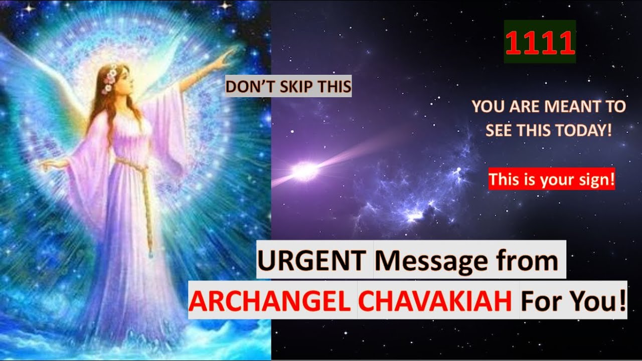 888 ArchAngel CHAVAKIAH wants you to see this🦋Don't ignore them! Universe Msg | Divine Guidance 1111