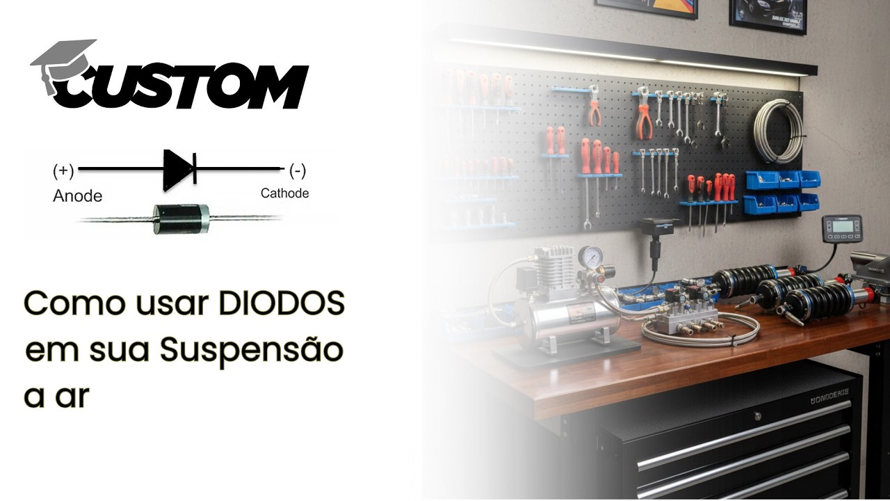 Como instalar Controle e Botão Interno em sua Suspensão a Ar! Assista esse vídeo!