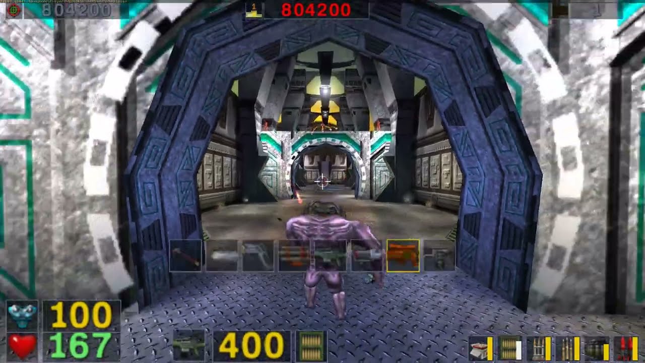 Serious Sam The Second Encounter - The Sequel - Fortress In Ice (custom mod) - Playthrough