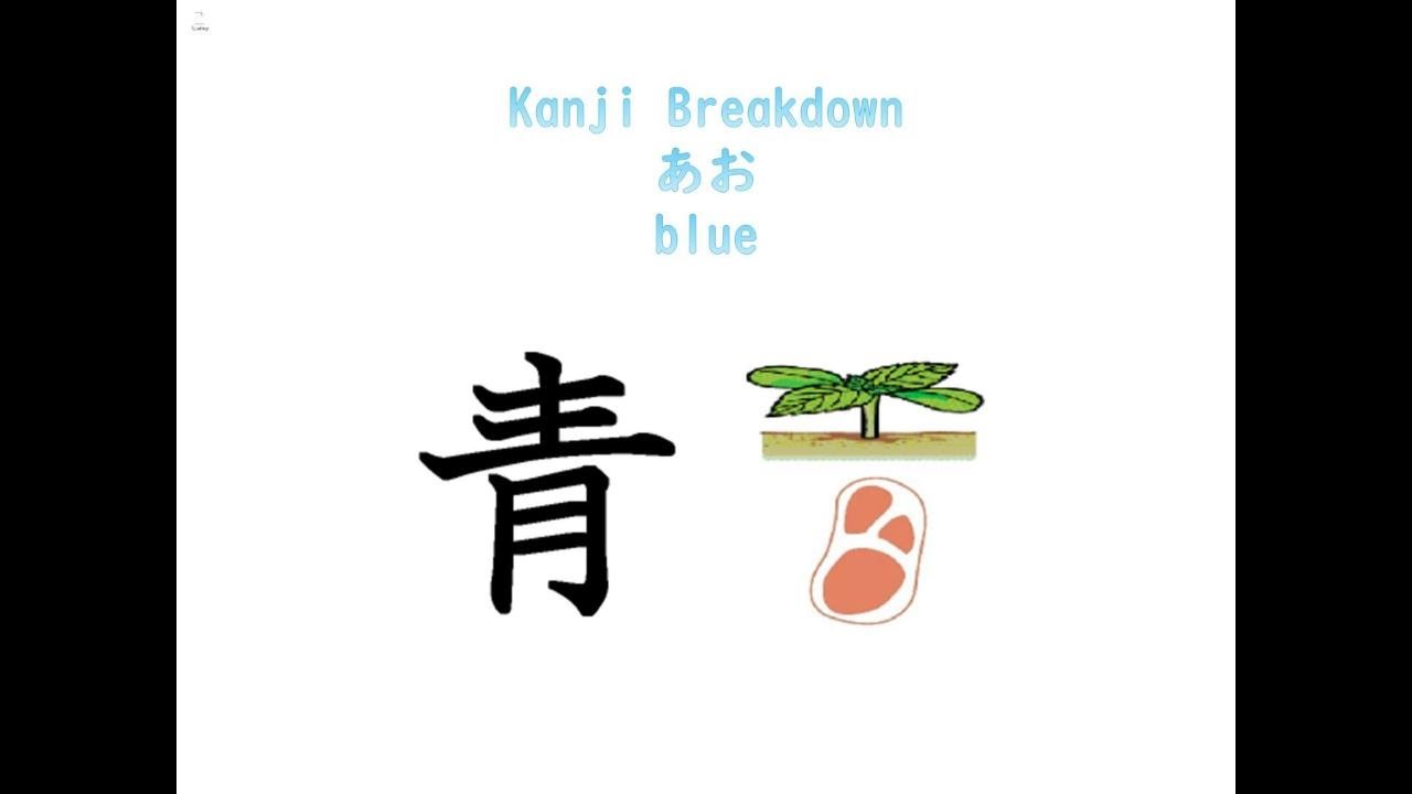 【JLPT N5 Kanji】「青」 Breakdown, Origin, Meaning & Stroke Order