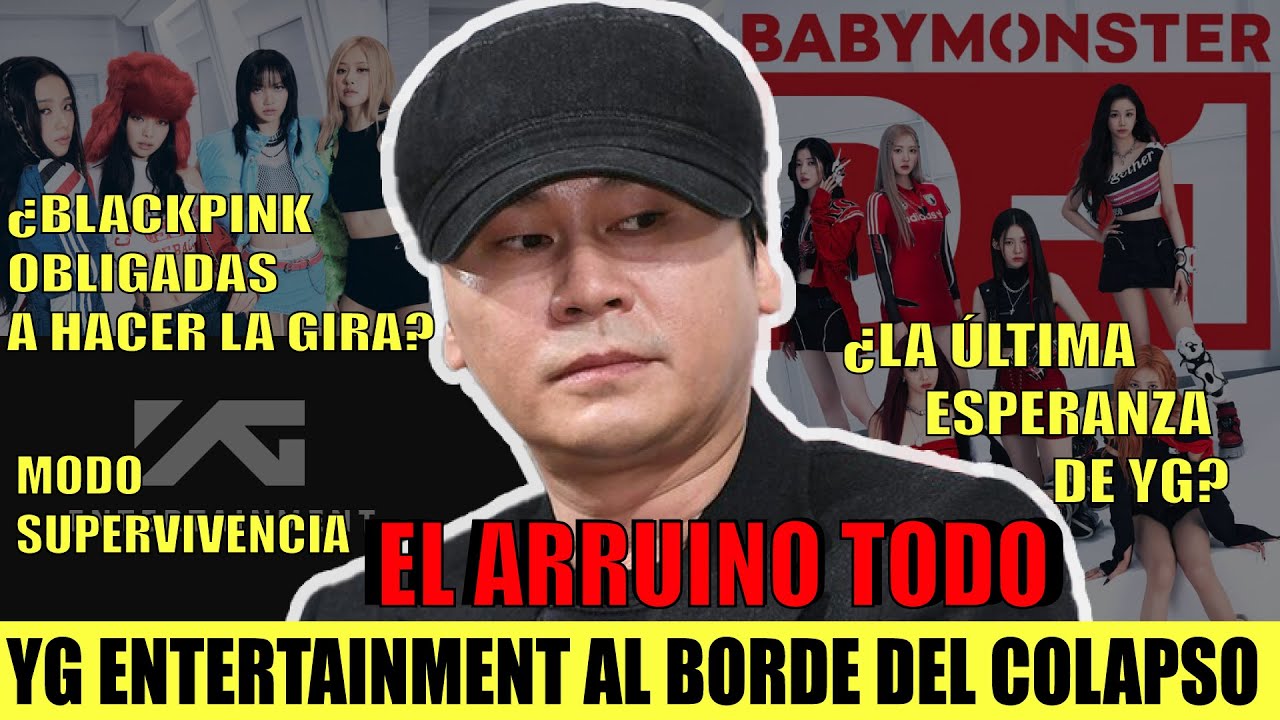LA TRÁGICA CAÍDA DE YG ENTERTAINMENT +  SUS CELEBRIDADES ABANDONAN LA AGENCIA #blackpink #kpop