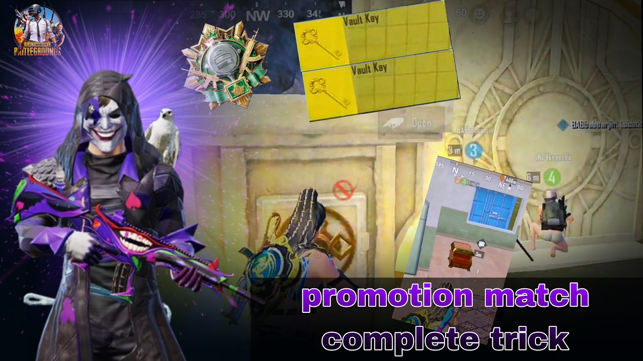 rank(tier) push kese kare ||  promotion match complete tricks || promotion match kese complete kare