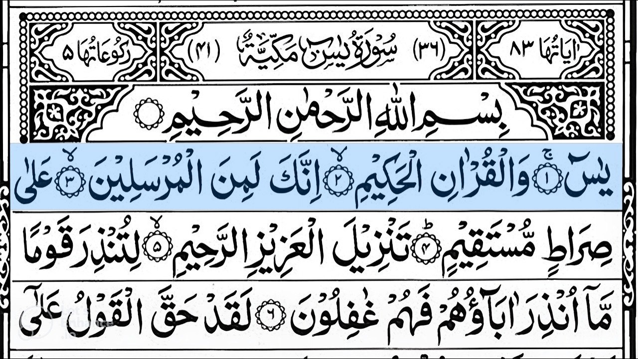 Surah Yaseen Surah Ar Rahman | Best Quran Recitation | Surah Yasin Tilawat | Episode_002