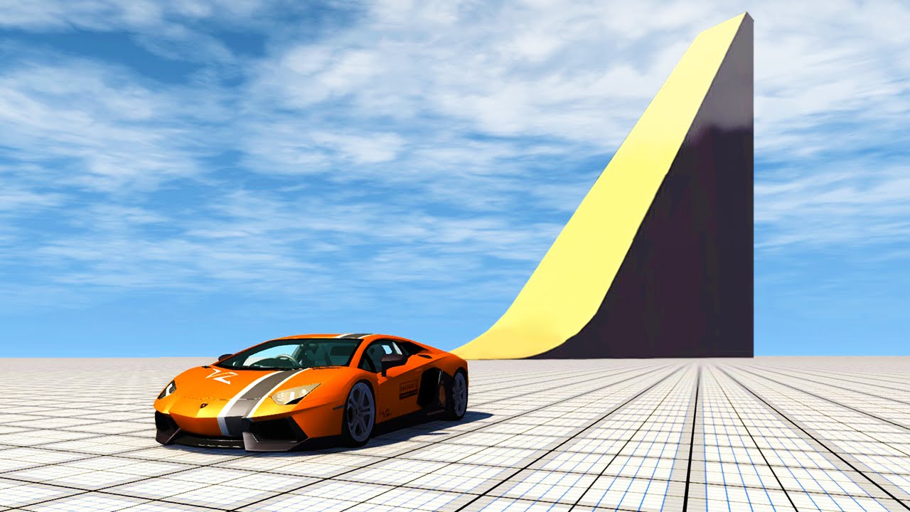 HIGHEST RAMP IN THE WORLD! (BeamNG.drive #13)