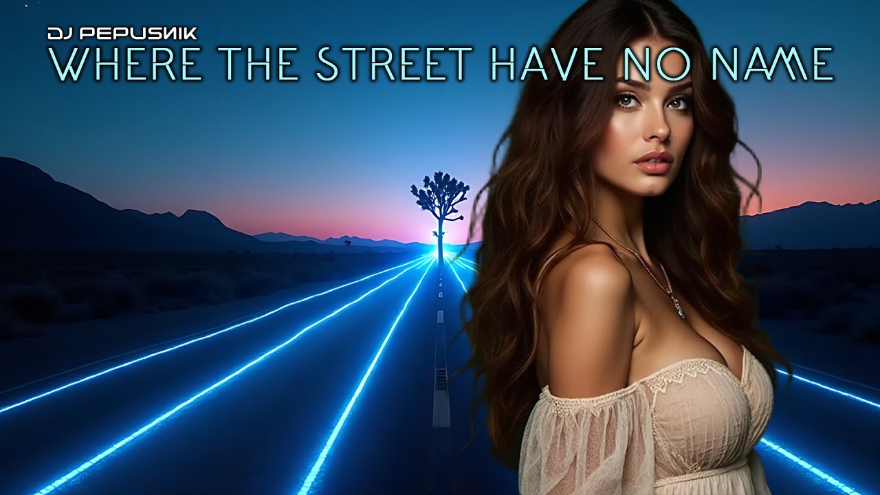U2 - Where the Streets Have No Name (Melodic Techno Remix 2025)