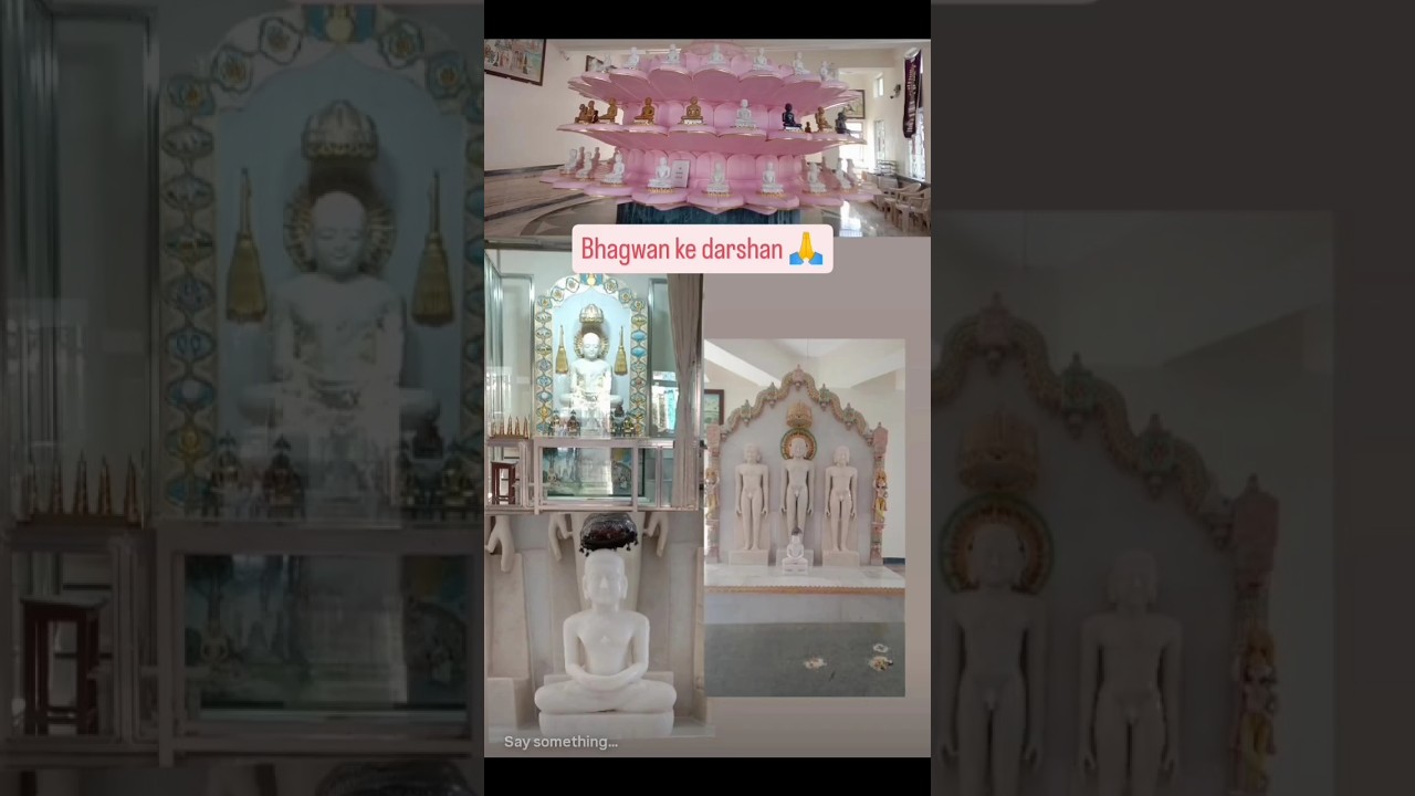 Mandir first, everything else later ✨ #JainWayOfLife blessed to be jain #jaincommunity #jaintemples