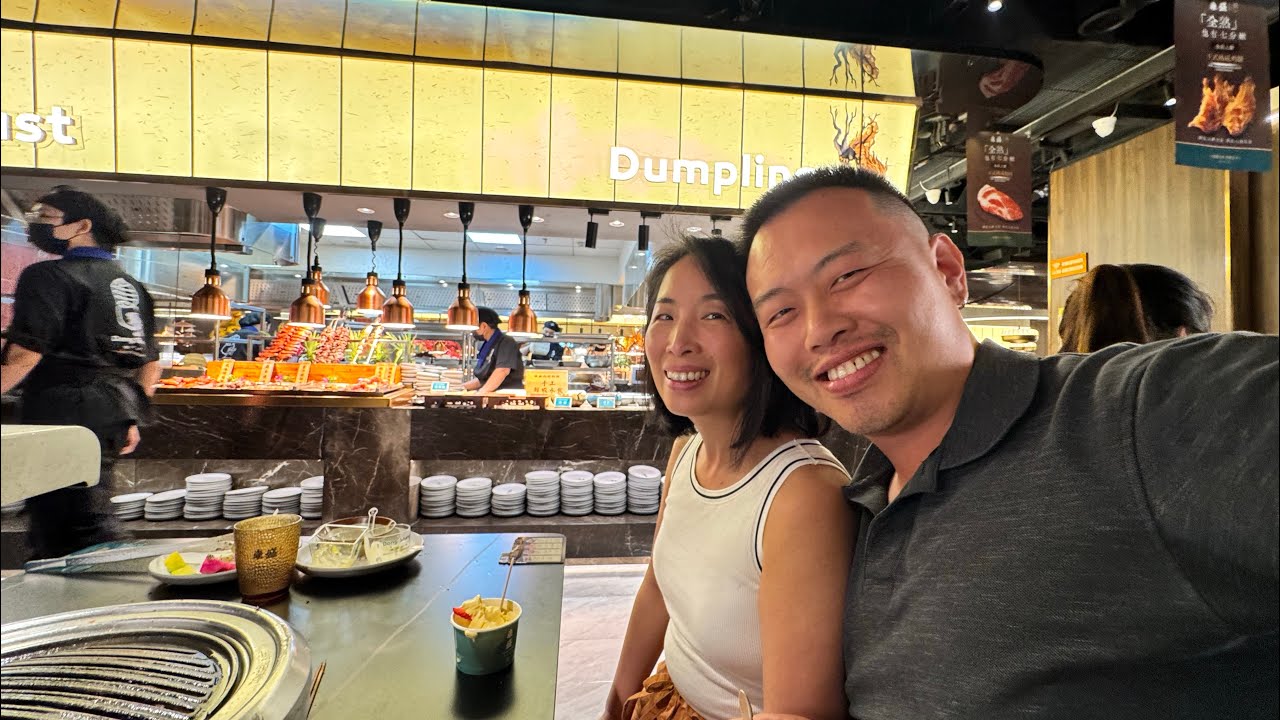 All you can eat Buffet Shanghai Dong Sheng Restaurant Tour