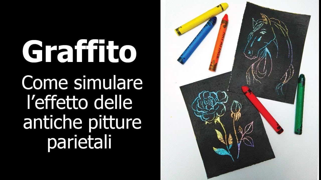 GRAFFITO - COME SIMULARE L'EFFETTO DELLE ANTICHE PITTURE PARIETALI