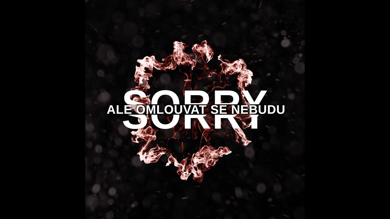 JUSTIN CASE - SORRY, ALE OMLOUVAT SE NEBUDU ( OFF. LYRIC VID.)