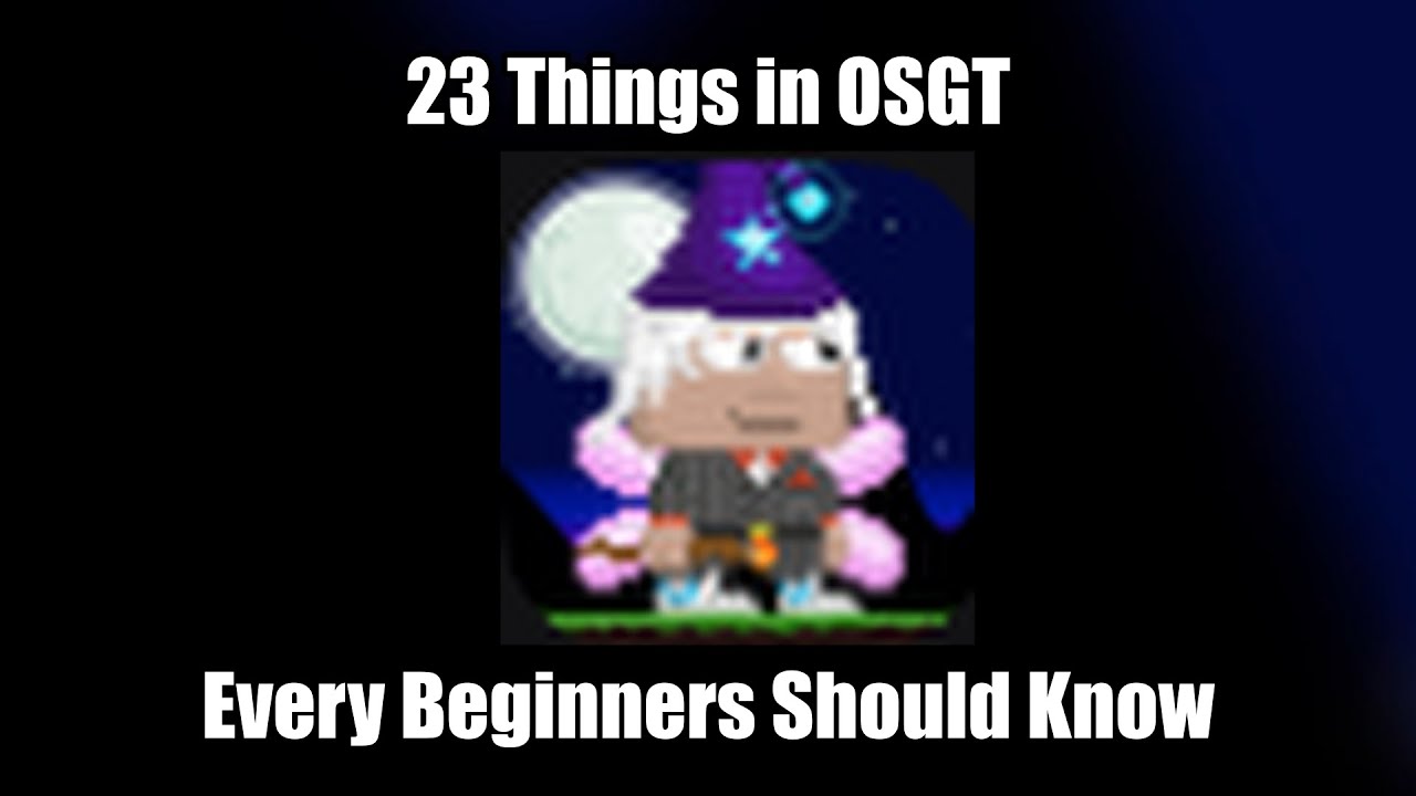 23 Things Oldschool Growtopia Beginners MUST Know!