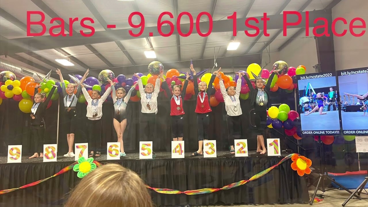 USA GYMNASTICS STATE CHAMPIONSHIPS NC 2022 LEVEL 3