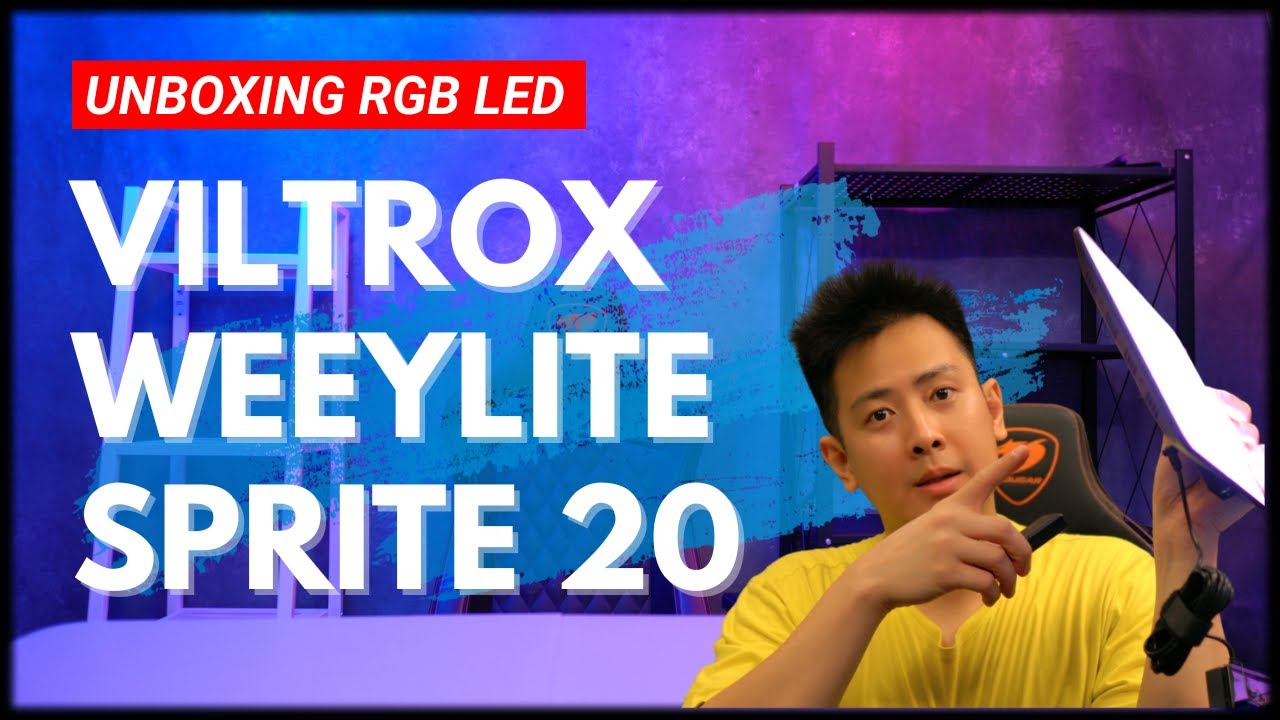 Best Budget RGB Light For Photography & Video - Viltrox Weeylite Sprite 20 | Oxva Xlim Unboxing