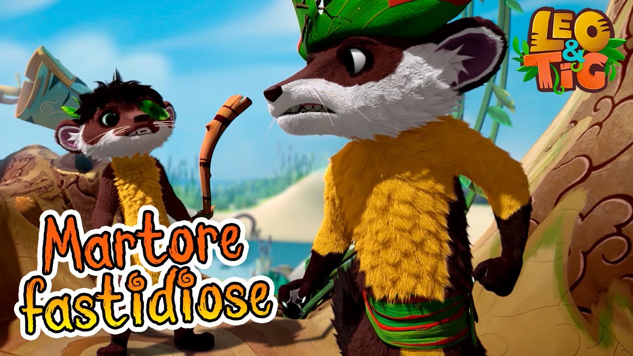 Leo e Tig Italia 🐯🐆 😠 Martore fastidiose 😤 Cartone animato per bambini