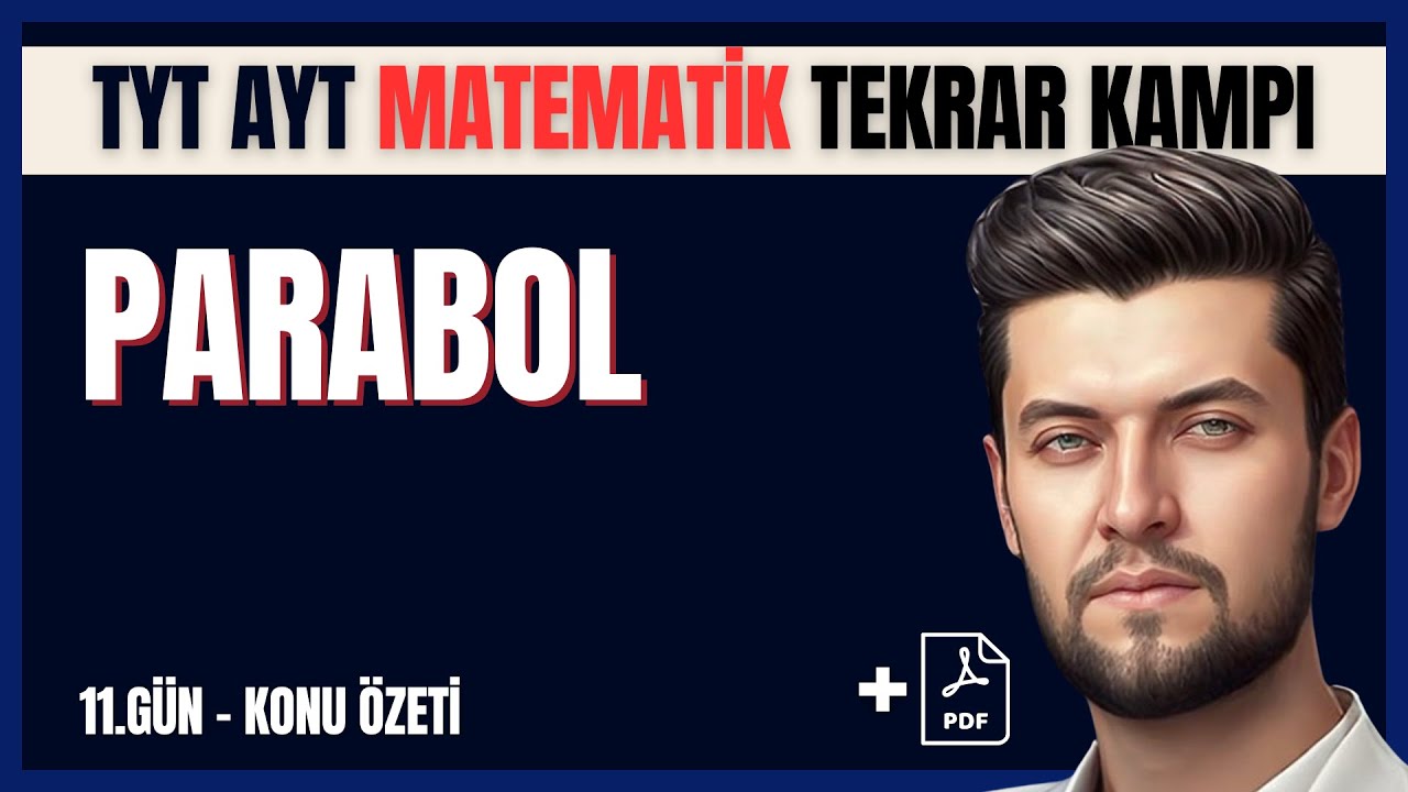 TYT AYT Matematik Tekrar Kampı | 11.Gün | Parabol Konu Özeti #tyt #ayt