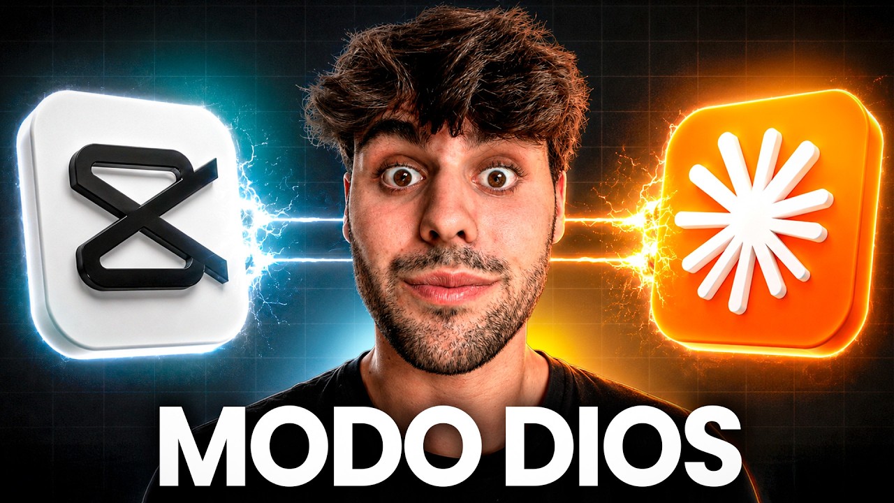 CLAUDE x CAPCUT = MODO DIOS (edita as&iacute; tus v&iacute;deos)